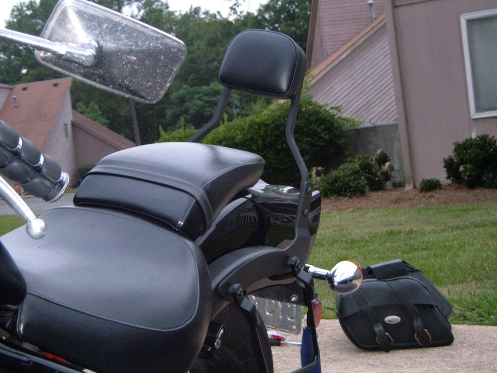 mini / short sissy bar ? Motorcycle Forum